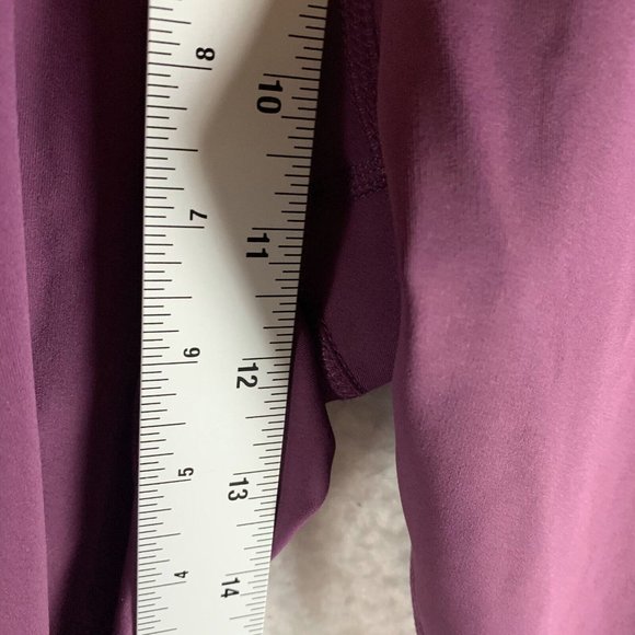 Hind Legging‎ Women's XL Purple Pockets Stretch Mesh Detail Yoga Pull On 7006 - Picture 6 of 11